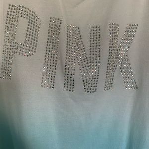 Off shoulder sweatshirt by PINK